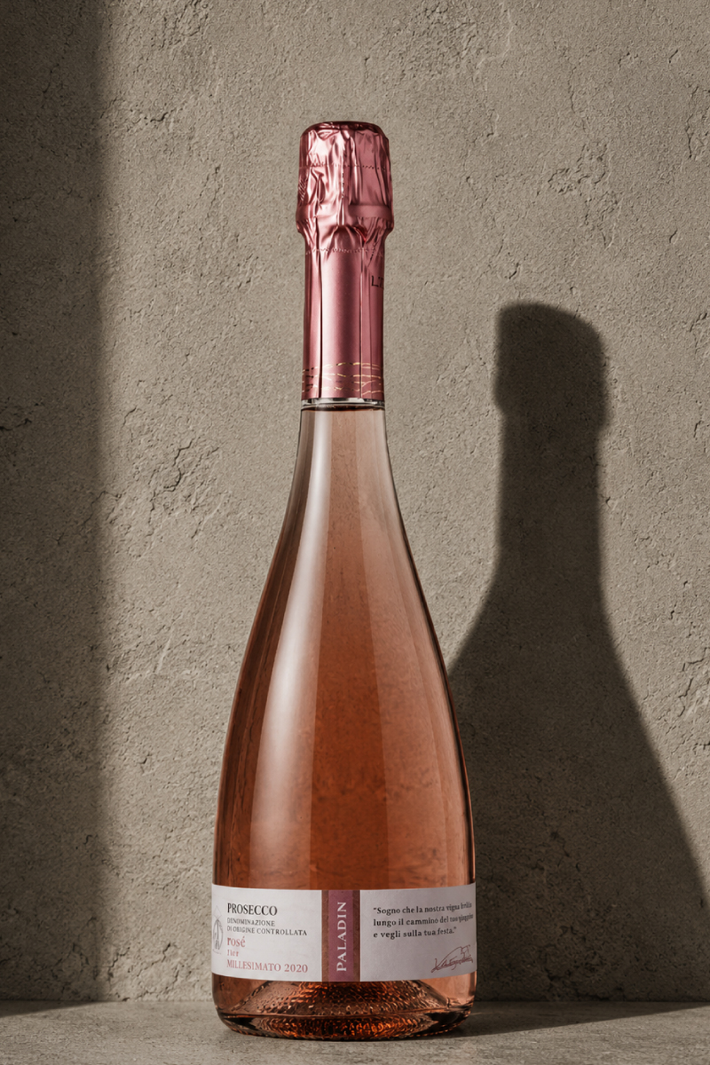 Prosecco Rosado DOC Millesimato Brut - Paladin